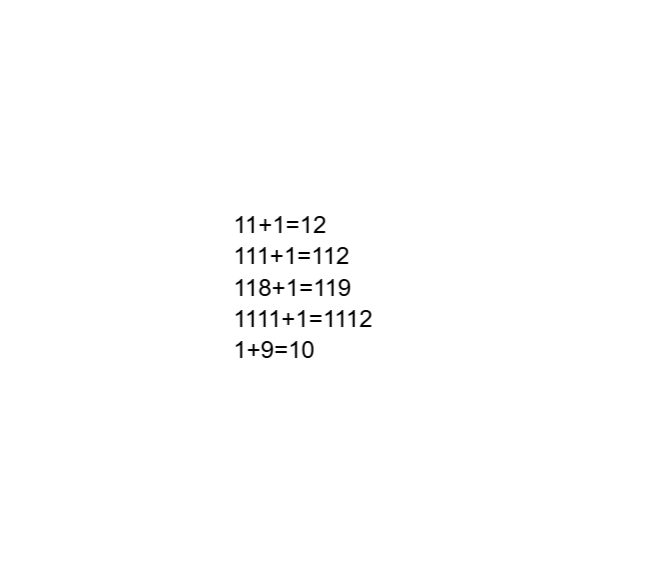 1+1=2