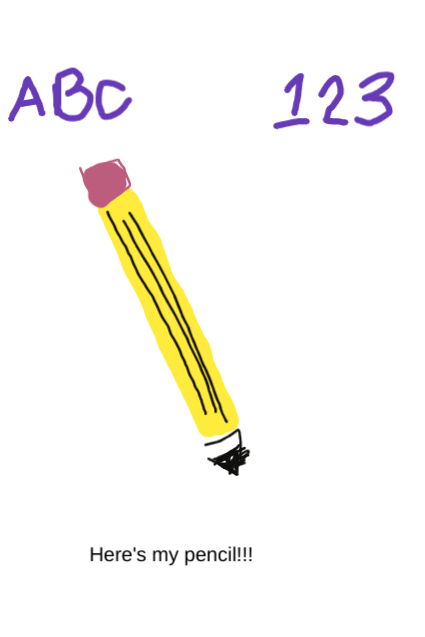 A teacher's utensils